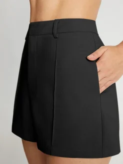 COMMENSE High Waisted Mini Trouser Shorts* Shorts|Bottoms