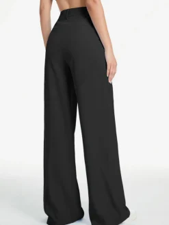 COMMENSE High Waisted Wide Leg Relaxed Fit Trousers* Wide Leg|Pants