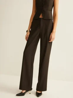 COMMENSE High-Waist Straight Pants* Pants|Matching Sets