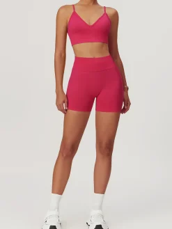 COMMENSE Hip-Lifting Yoga Shorts Set* Shorts|Activewear