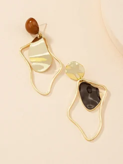 COMMENSE Irregular Stud Drop Earrings* Accessories