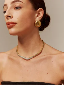 COMMENSE Irregular Ziron Choker Necklace* Necklaces|Accessories
