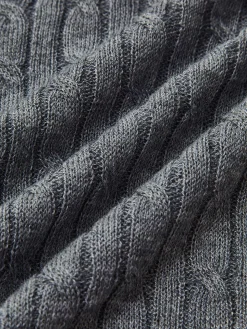 COMMENSE Jacquard Cable Knit Cardigan* Cardigans|Sweaters & Cardigans