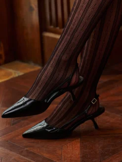 COMMENSE Kitten Slingback Pumps* Accessories