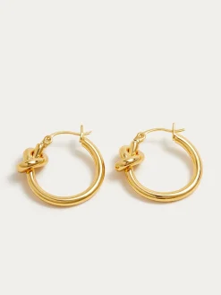 COMMENSE Knotted Hoop Earrings* Earrings|Accessories