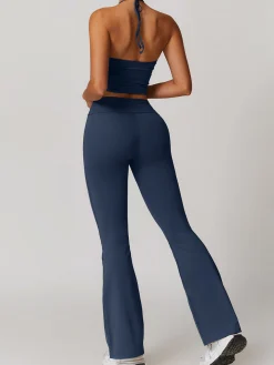 COMMENSE Lace Up Active Pants Set* Activewear
