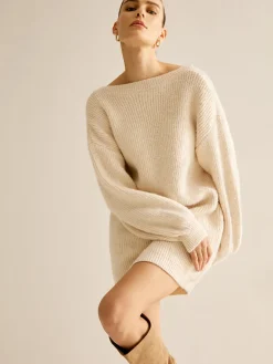 COMMENSE Lace Up Backless Oversize Sweater* Sweater Tops|Sweaters & Cardigans