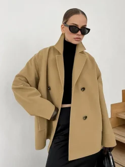 COMMENSE Lapel Warm Jacket* Outerwear|Jackets