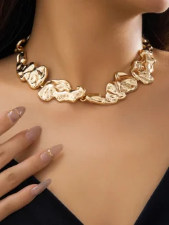 COMMENSE Lava Shaped Necklace* Necklaces|Accessories