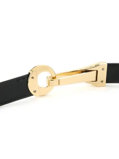 COMMENSE Leather Gold Buckle Belt* Belts & Chain|Accessories