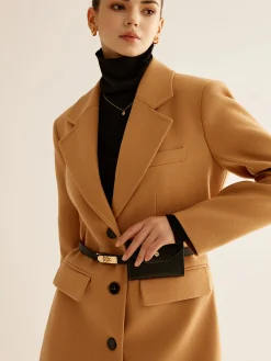 COMMENSE Leather Slim Belt Bag Set* Belts & Chain|Accessories