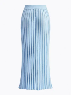 COMMENSE Leisure Pleated Knit Skirt* Skirts|Knitwear