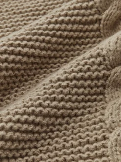 COMMENSE Leisure Round Neck Cable Knit Sweater* Sweater Tops|Sweaters & Cardigans