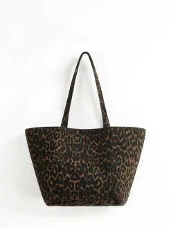 COMMENSE Leopard Print Shoulder Bag* Bags|Accessories