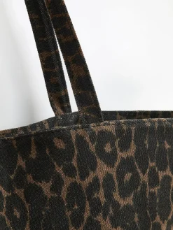 COMMENSE Leopard Print Shoulder Bag* Bags|Accessories