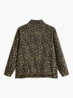 COMMENSE Leopard Printed Button Blazer* Blazers|Outerwear
