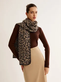 COMMENSE Leopard Printed Minky Scarf* Accessories
