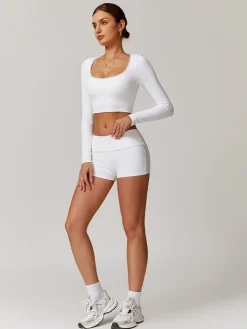 COMMENSE Lettuce Trim Jeresy Active Bottom* Activewear