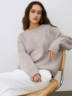 COMMENSE Lightweight Cloud Weather Pullover Sweater* Sweater Tops|Sweaters & Cardigans