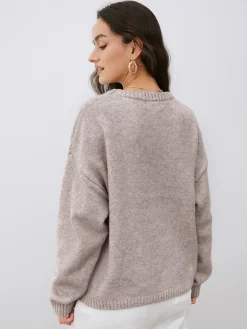 COMMENSE Lightweight Cloud Weather Pullover Sweater* Sweater Tops|Sweaters & Cardigans
