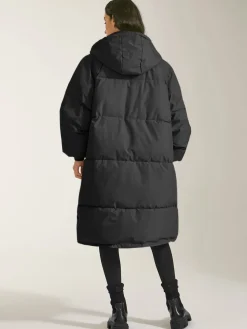 COMMENSE Long Hooded Puffer Parka Coat* Outerwear|Coats