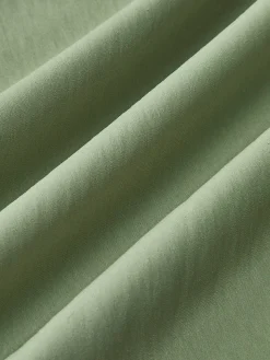 COMMENSE Loose Pleated Tie Back Dress* Work Dresses|Vacation Dresses