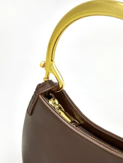 COMMENSE Metal-Handle Zipper Armpit Bag* Bags|Accessories
