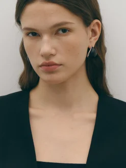 COMMENSE Midnight Elegance Onyx Earrings* Earrings|Accessories