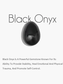 COMMENSE Midnight Elegance Onyx Earrings* Earrings|Accessories