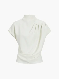 COMMENSE Minimalism Short Sleeve Top* T-shirts|Tops
