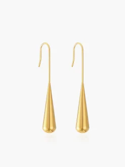 COMMENSE Minimalism Water Drop Pendant Earrings* Earrings|Accessories