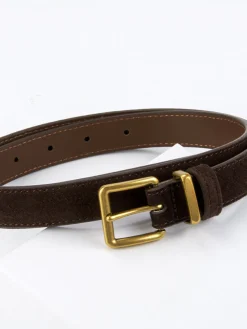 COMMENSE Minimalist Buckle Slim Belt* Belts & Chain|Accessories