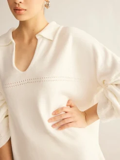 COMMENSE Minimalist Knit Midi Skirt Set* Skirt Sets|Long Sleeve Sets