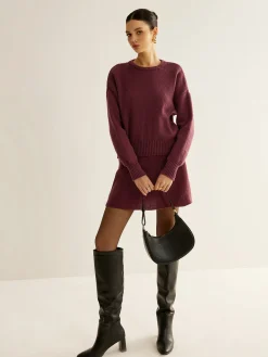 COMMENSE Minimalist Plain Soft Sweater Co-ords* Sweater Tops|Sweaters & Cardigans