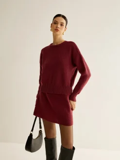 COMMENSE Minimalist Plain Soft Sweater Co-ords* Sweater Tops|Sweaters & Cardigans