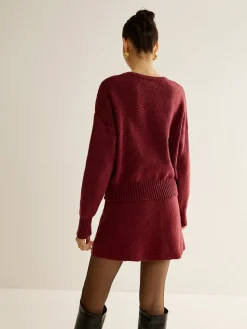 COMMENSE Minimalist Plain Soft Sweater Co-ords* Sweater Tops|Sweaters & Cardigans