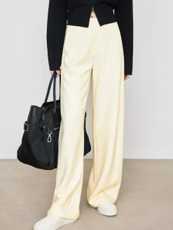 COMMENSE Minimalist Pockets Draped Pants* Pants|Bottoms