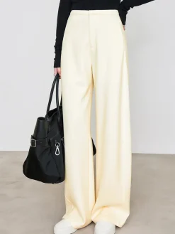 COMMENSE Minimalist Pockets Draped Pants* Pants|Bottoms