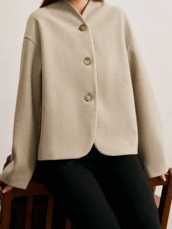 COMMENSE Minimalist Regular Fit Button Cardigan* Cardigans|Outerwear
