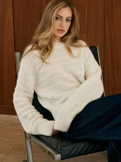 COMMENSE Mohair Cozy Sweater* Sweater Tops|Sweaters & Cardigans