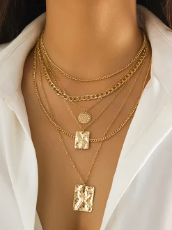 COMMENSE Multi Strand Layered Necklace* Necklaces|Accessories