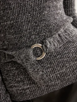 COMMENSE Off-Shoulder Belted Sweater* Sweater Tops|Sweaters & Cardigans