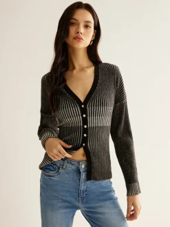 COMMENSE Ombre Button Slim Cardigan* Cardigans|Sweaters & Cardigans