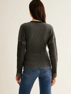 COMMENSE Ombre Button Slim Cardigan* Cardigans|Sweaters & Cardigans