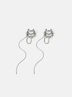 COMMENSE One Piece Triple Love Drop Ear Cuff* Earrings|Accessories
