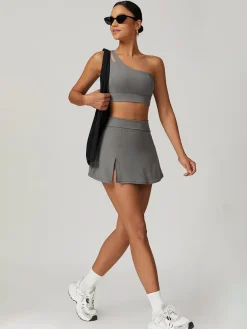 COMMENSE One-Shoulder Quick-Drying Sports Bra* Activewear