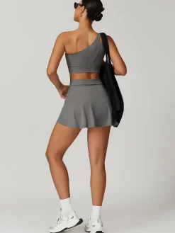 COMMENSE One-Shoulder Quick-Drying Sports Bra* Activewear