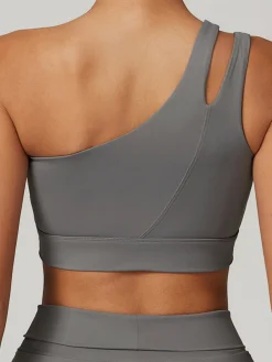 COMMENSE One-Shoulder Quick-Drying Sports Bra* Activewear