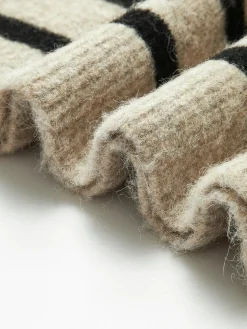 COMMENSE Oversize Striped Pullover Sweater* Sweater Tops|Sweaters & Cardigans