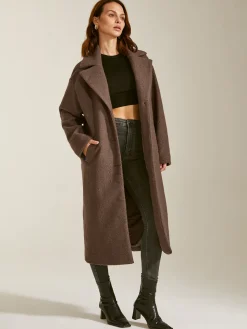 COMMENSE Oversized Essential Long Coat* Outerwear|Coats